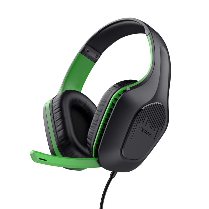 Trust GXT 415X ZIROX Stereo Jack Drát Černá-zelená