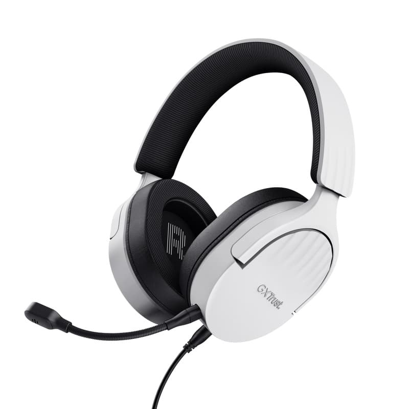Trust Gaming GXT 489W Fayzo Stereo Jack Drát Bílá
