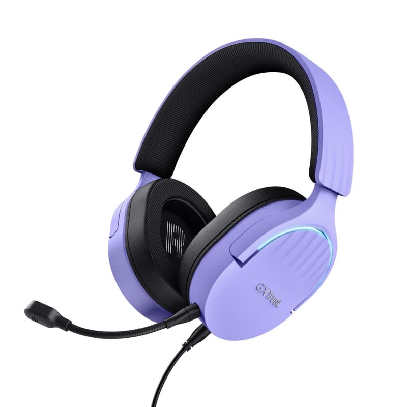 Trust Gaming GXT 490 Fayzo 7.1 USB Drát Fialová