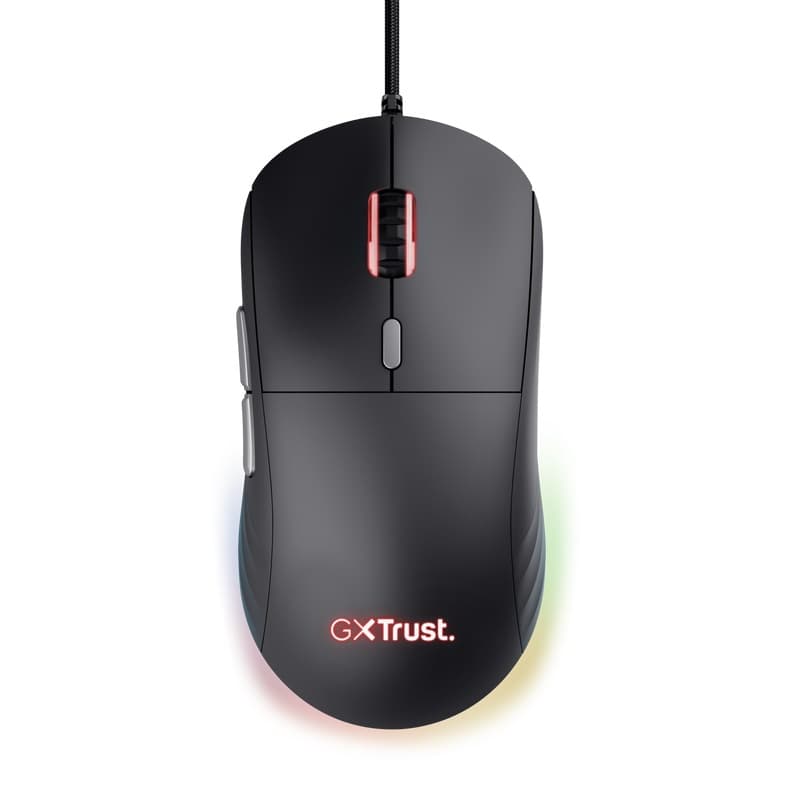 Trust GXT 925 REDEX II Herní Laserová Pro praváky 10 000 DPI Drátová USB Černá