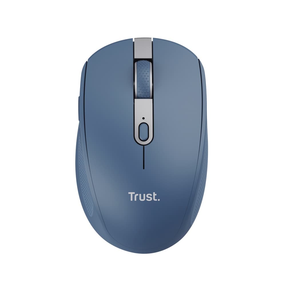Trust Ozaa Kancelářská Optická Pro praváky 3 200 DPI USB+BT Modrá