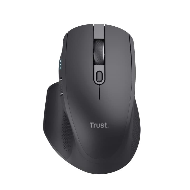 Trust Ozaa+ Kancelářská Optická Pro praváky 3 200 DPI USB+BT Černá