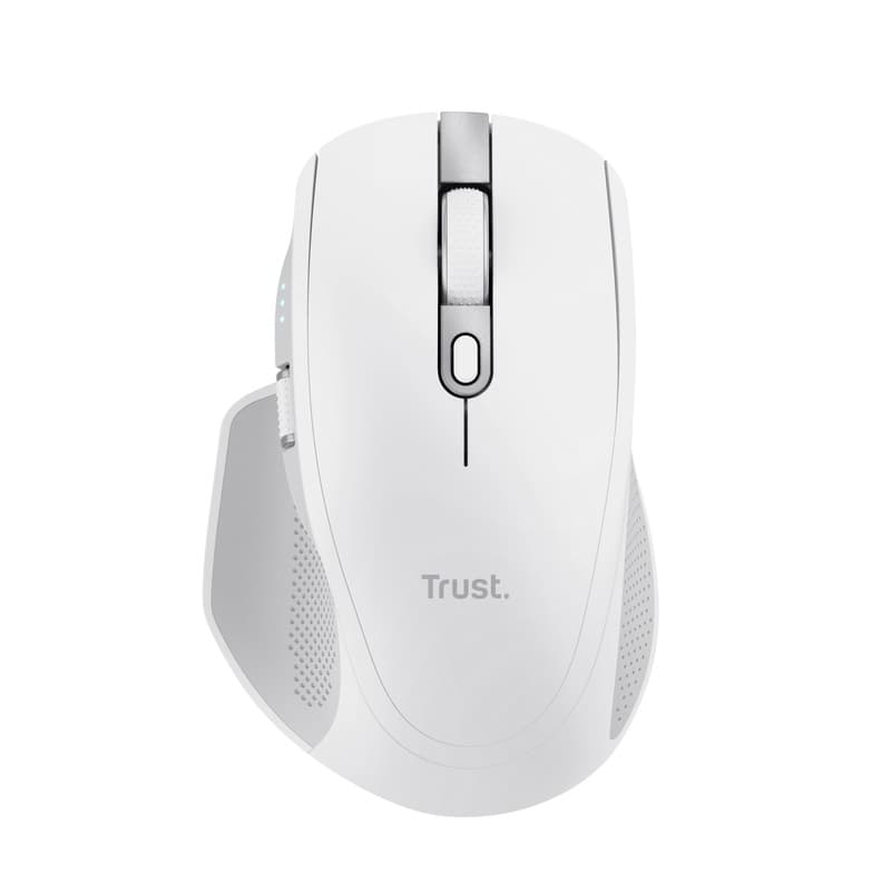 Trust Ozaa+ Kancelářská Optická Pro praváky 3 200 DPI USB+BT Bílá