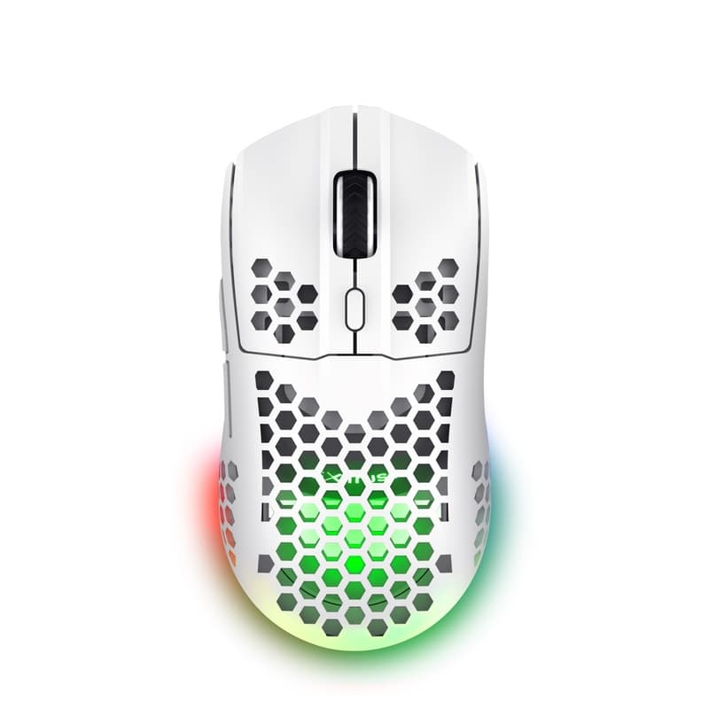 Trust Gaming GXT 929W Helox Herní Optická Pro praváky 4 800 DPI Bezdrátová USB Bílá