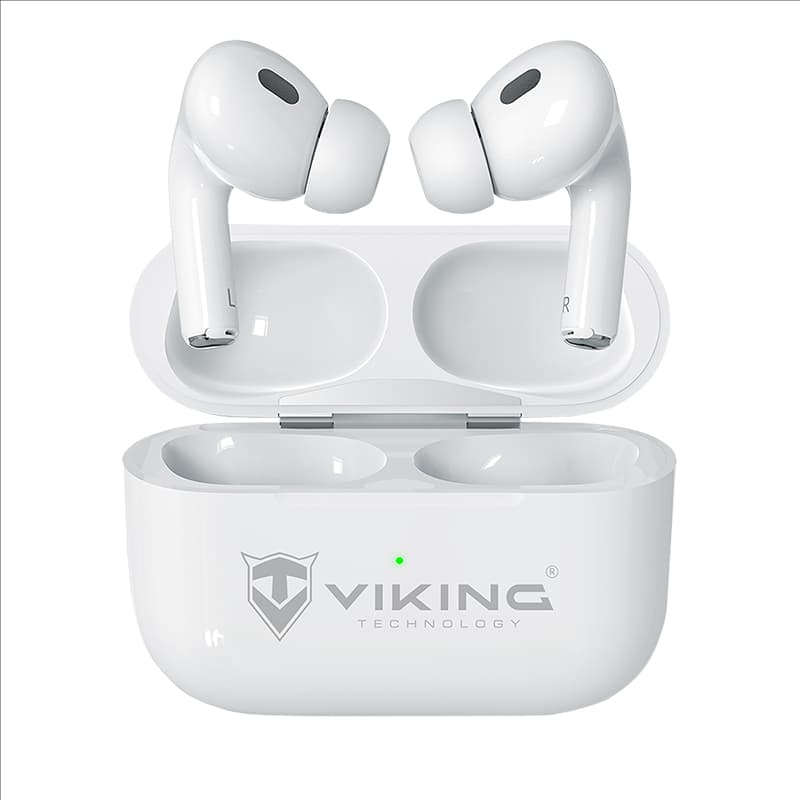 Bezdrátová Bluetooth sluchátka Viking AIR PLUS ANC BT Bezdrát Bílá