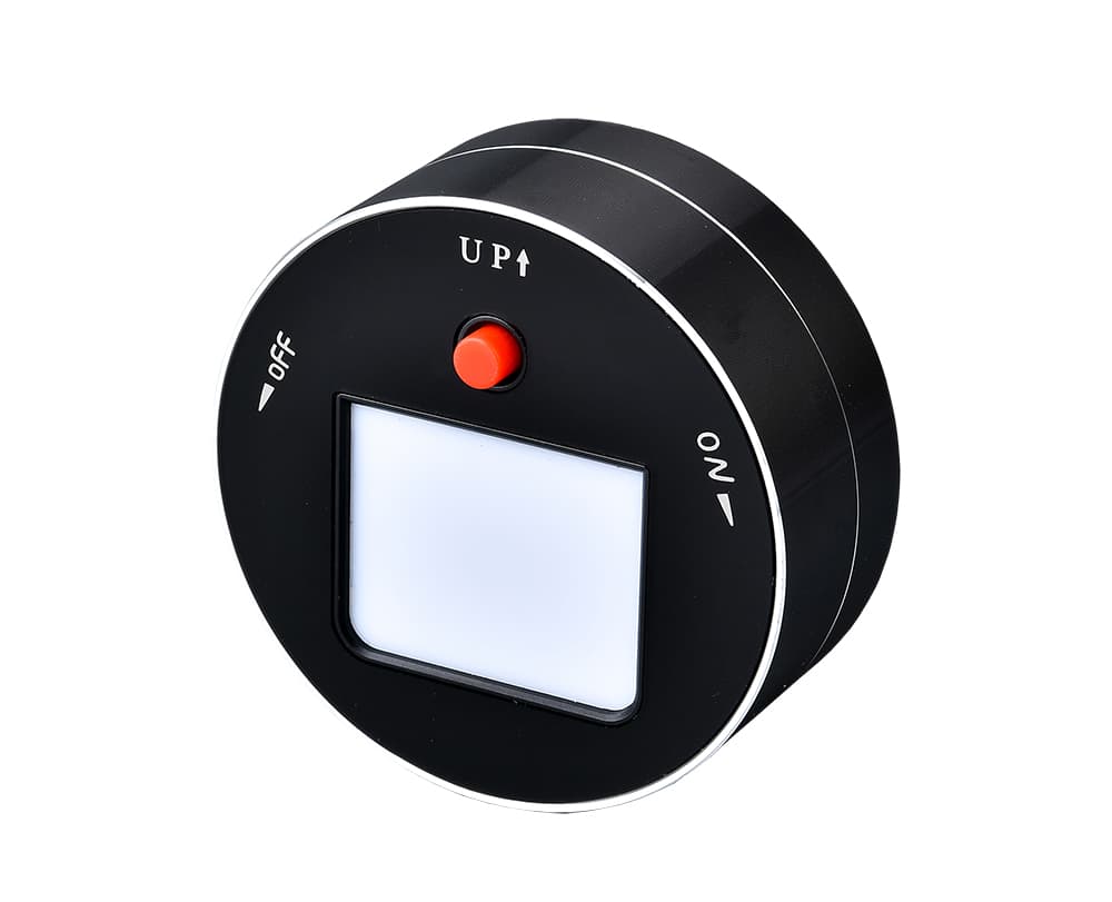 Zásuvkový modul Viking A10B, černá LED světlo 3W 230V,16A,50Hz