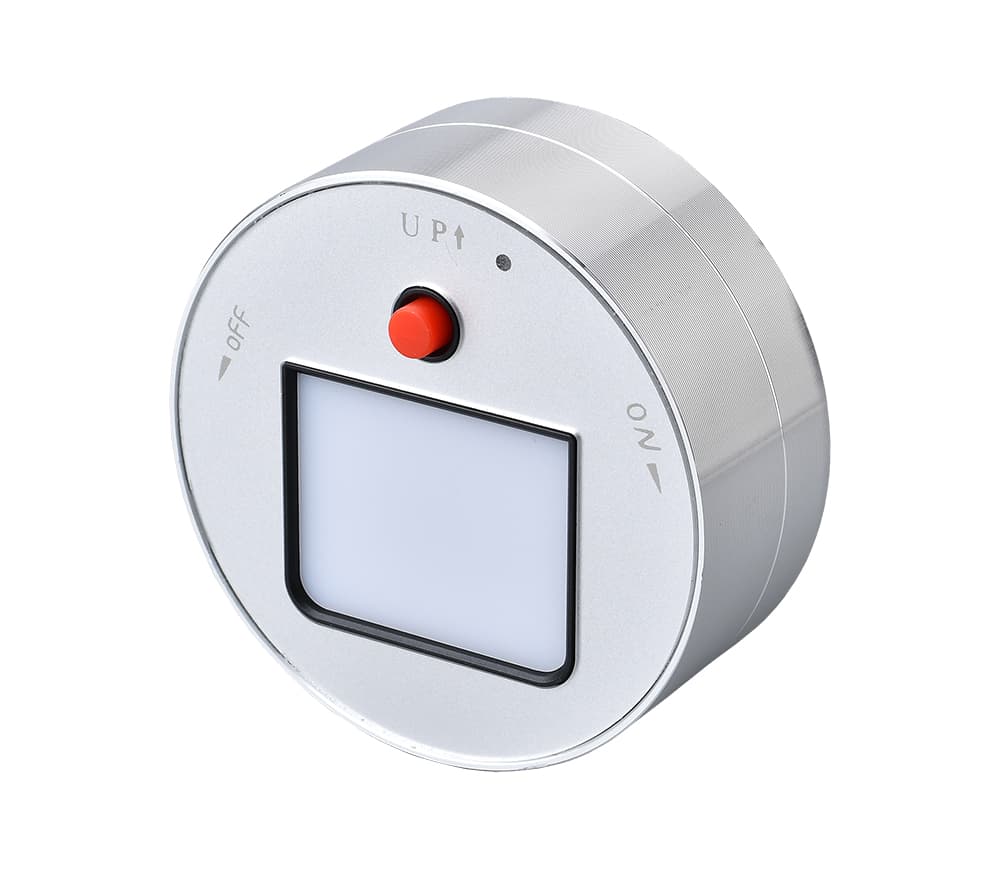Zásuvkový modul Viking A10S, stříbrná LED světlo 3W 230V,16A,50Hz