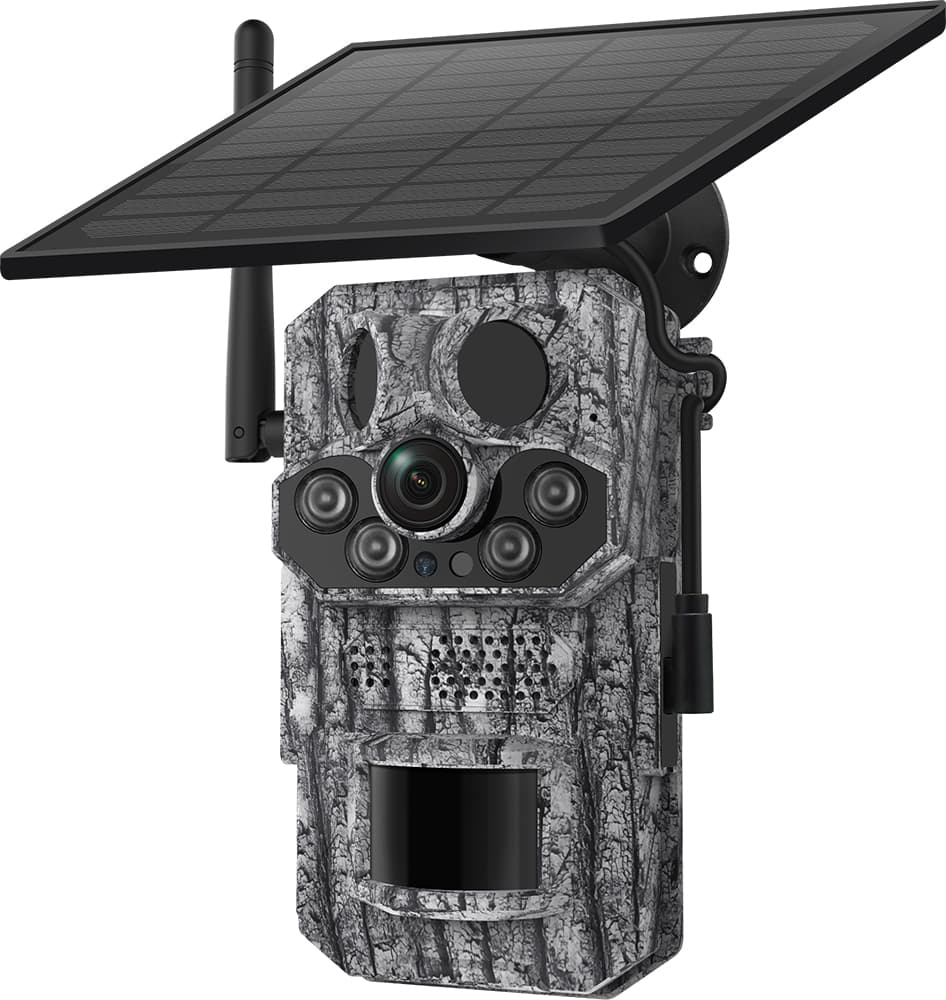 Solární kamera Viking HDs05 4G 2304x1296 PIR detekce pohybový senzor 7800mAh