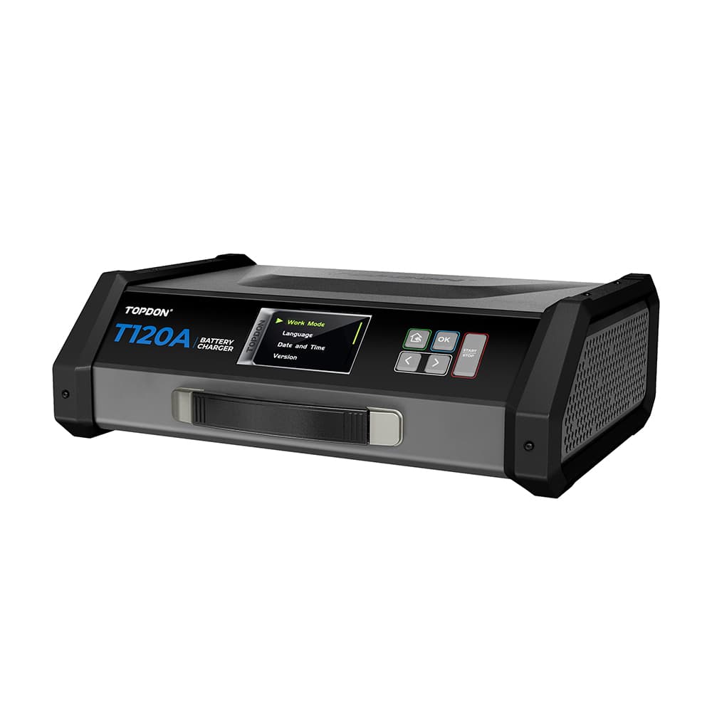 TOPDON Nabíječka a tester baterie Tornado 120000 Výkon 1700W max 3700Ah 5-120A 11-16,8V