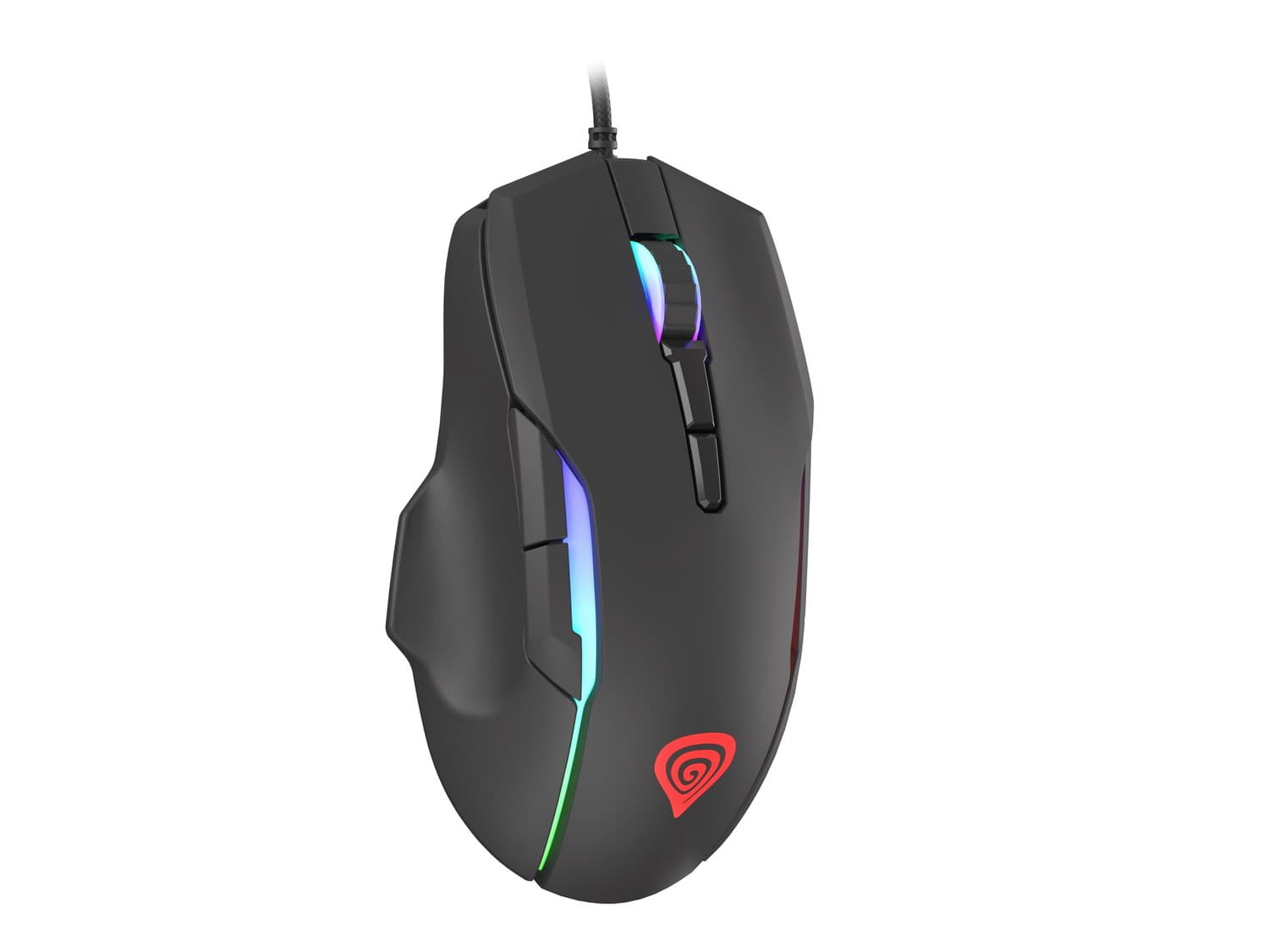 Genesis herní optická myš XENON 220 G2 RGB Herní Optická Pro praváky 12 400 DPI Drátová USB Černá