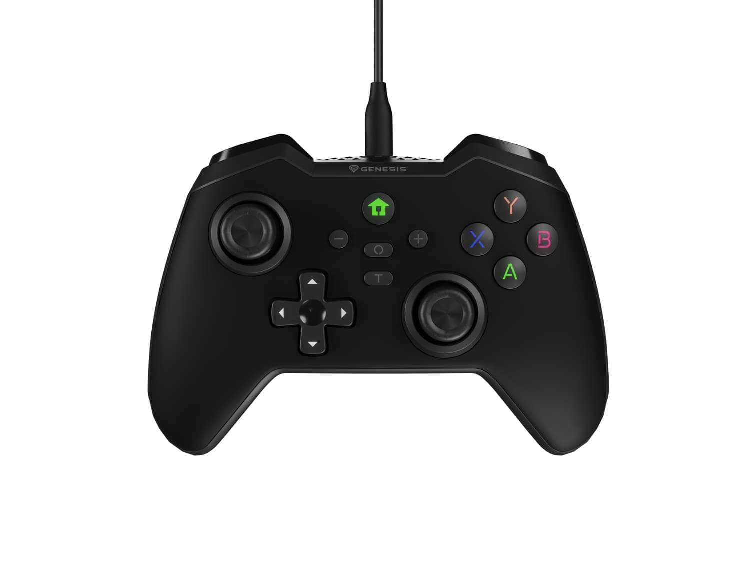 Drátový gamepad Genesis MANGAN 300, pro PC Switch Mobil, černý
