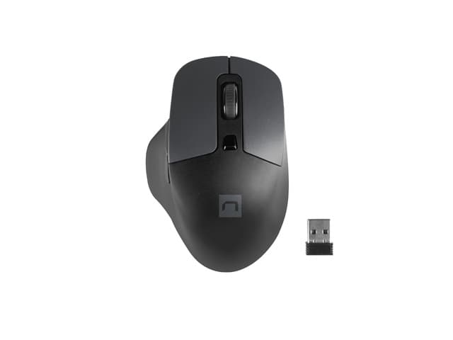 Natec optická myš BLACKBIRD 2 1600 DPI Kancelářská Optická 1 600 DPI Bezdrátová USB Černá