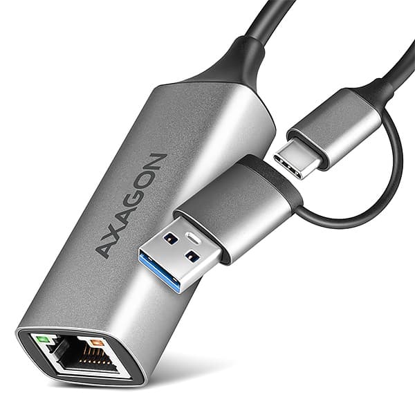 AXAGON ADE-TXCA, USB-C + USB-A 3.2 Gen 1