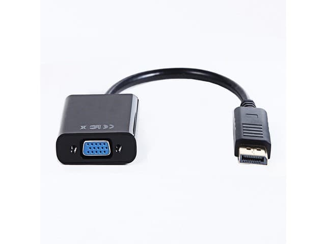 Gembird adaptér DisplayPort - VGA, M F, black