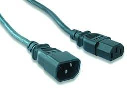 Kabel síťový, prodlužovací, 1,8m VDE 220