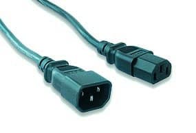 Kabel síťový, prodlužovací, 5m VDE 220