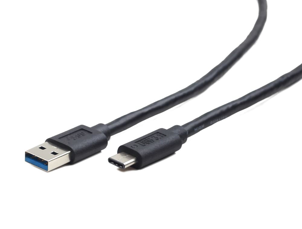 Kabel CABLEXPERT USB 3.0 AM na Type-C kabel (AM CM), 1,8m, černý