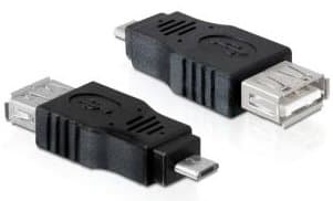 PremiumCord USB redukce A female-MicroUSB male