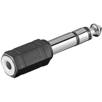 PremiumCord Adaptér stereo jack 6.3 - 3.5 M