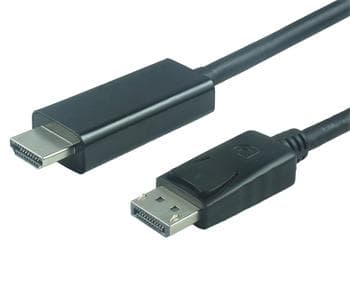 PremiumCord DisplayPort na HDMI kabel 1m  M