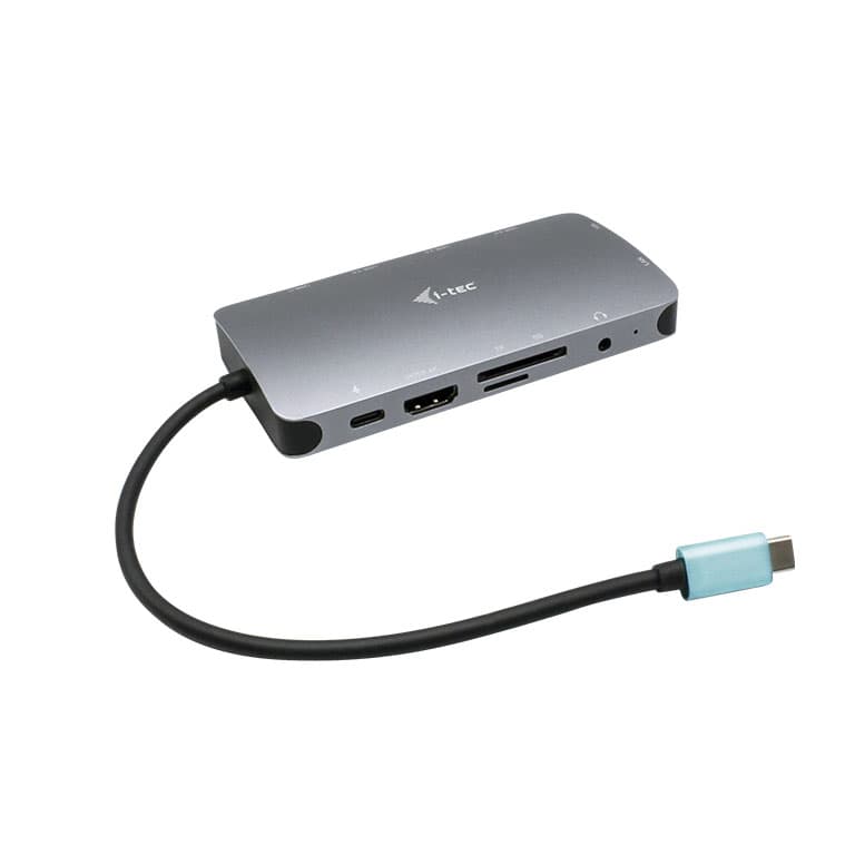 i-tec USB-C Metal Nano Dock HDMI VGA with LAN, Power Delivery 100 W
