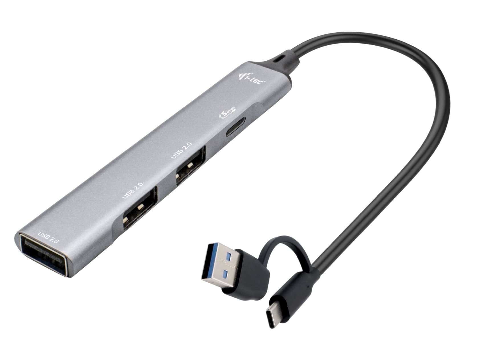 i-tec USB-A USB-C Metal HUB 1x USB-C 3.1 + 3x USB 2.0