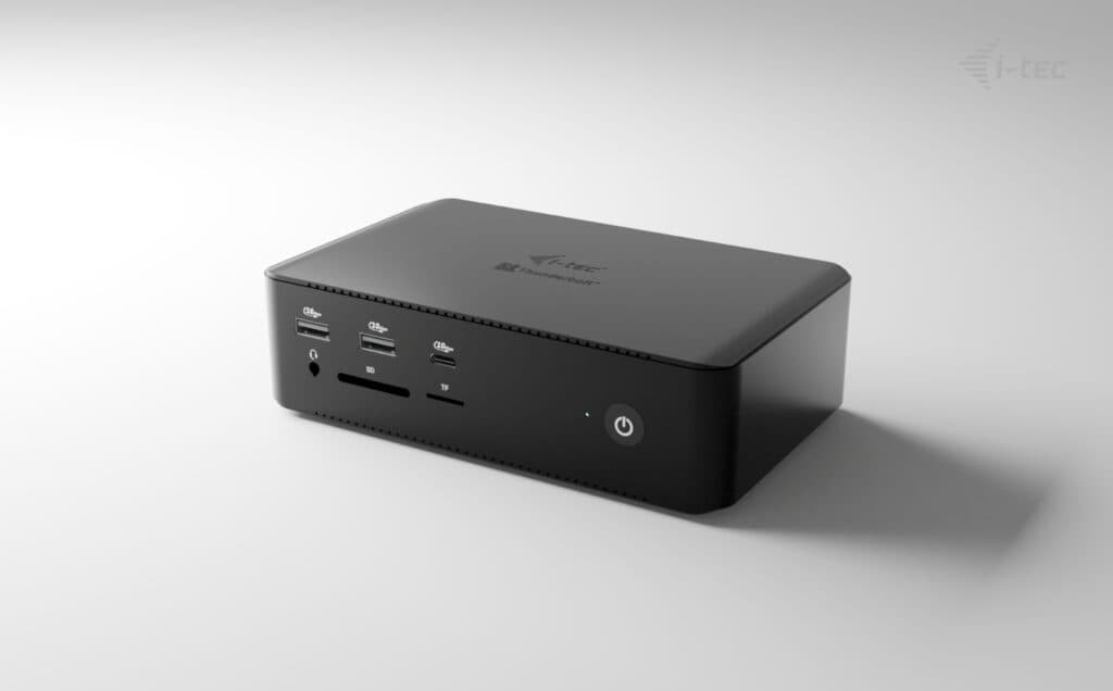 i-tec Thunderbolt5 Quattro Display Docking Station, 5x USB, 2.5 GLAN, Power Delivery 140W
