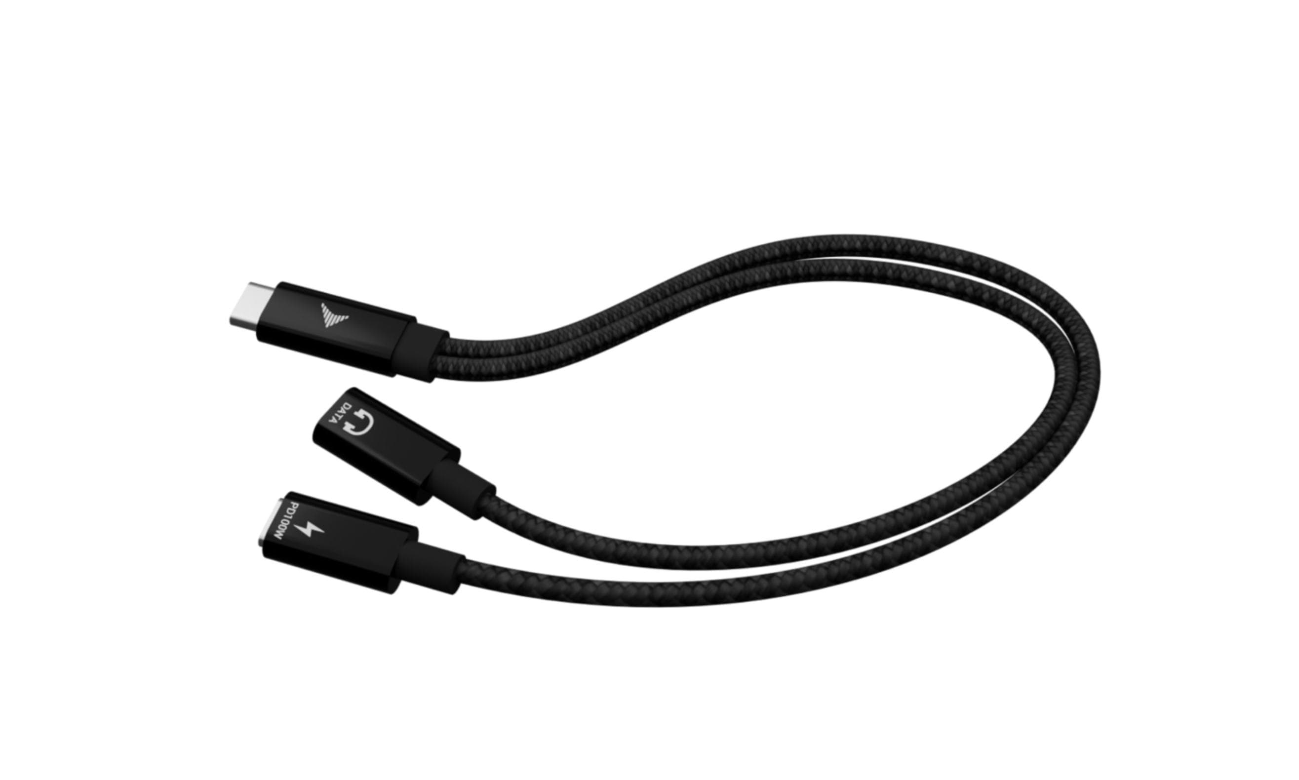 i-tec USB-C Cable Splitter Audio Data, Power Delivery 100W