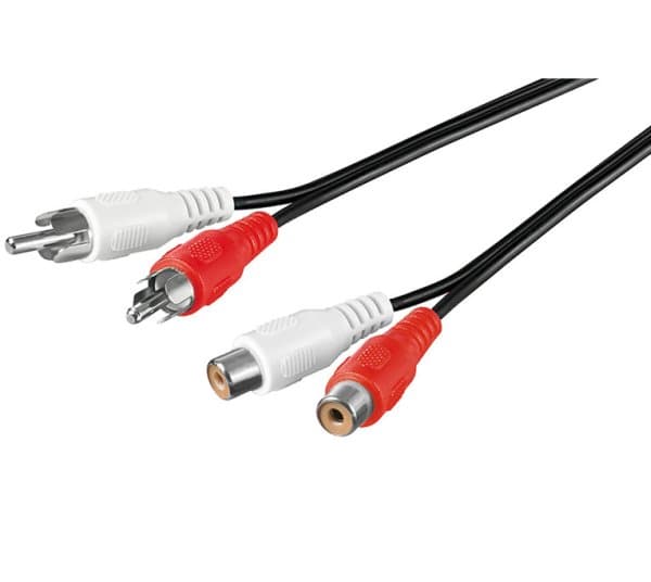 PremiumCord Kabel 2x Cinch-2x Cinch, M