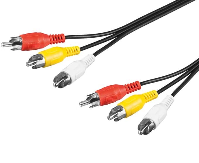 PremiumCord Kabel 3x CINCH-3x CINCH M