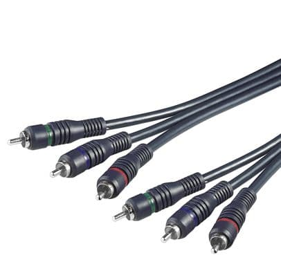 PremiumCord Kabel 3x CINCH-3x CINCH M M 2m HQ