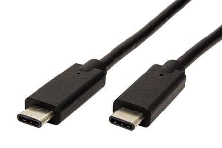 PremiumCord USB-C kabel ( USB 3.1 generation 2, 3A, 10Gbit s ) černý, 0,5m
