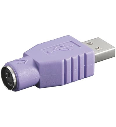 PremiumCord Redukce USB male - PS 2 female