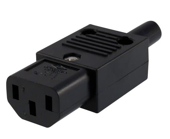 Konektor síťový 230V F IEC C13
