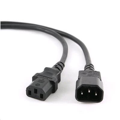 Kabel C-TECH síťový, prodlužovací, 1,8m VDE 220 230V napájecí