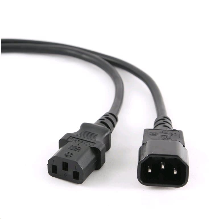 Kabel C-TECH síťový, prodlužovací, 3m VDE 220 230V napájecí