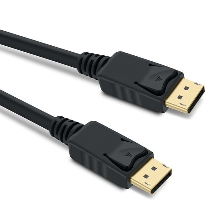 PremiumCord DisplayPort 1.4 přípojný kabel M M, zlacené konektory, 1m