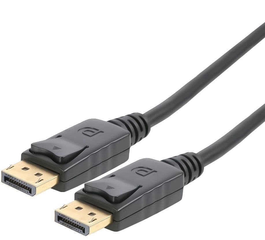 PremiumCord DisplayPort 2.0 přípojný kabel M M, zlacené konektory, 1,5m