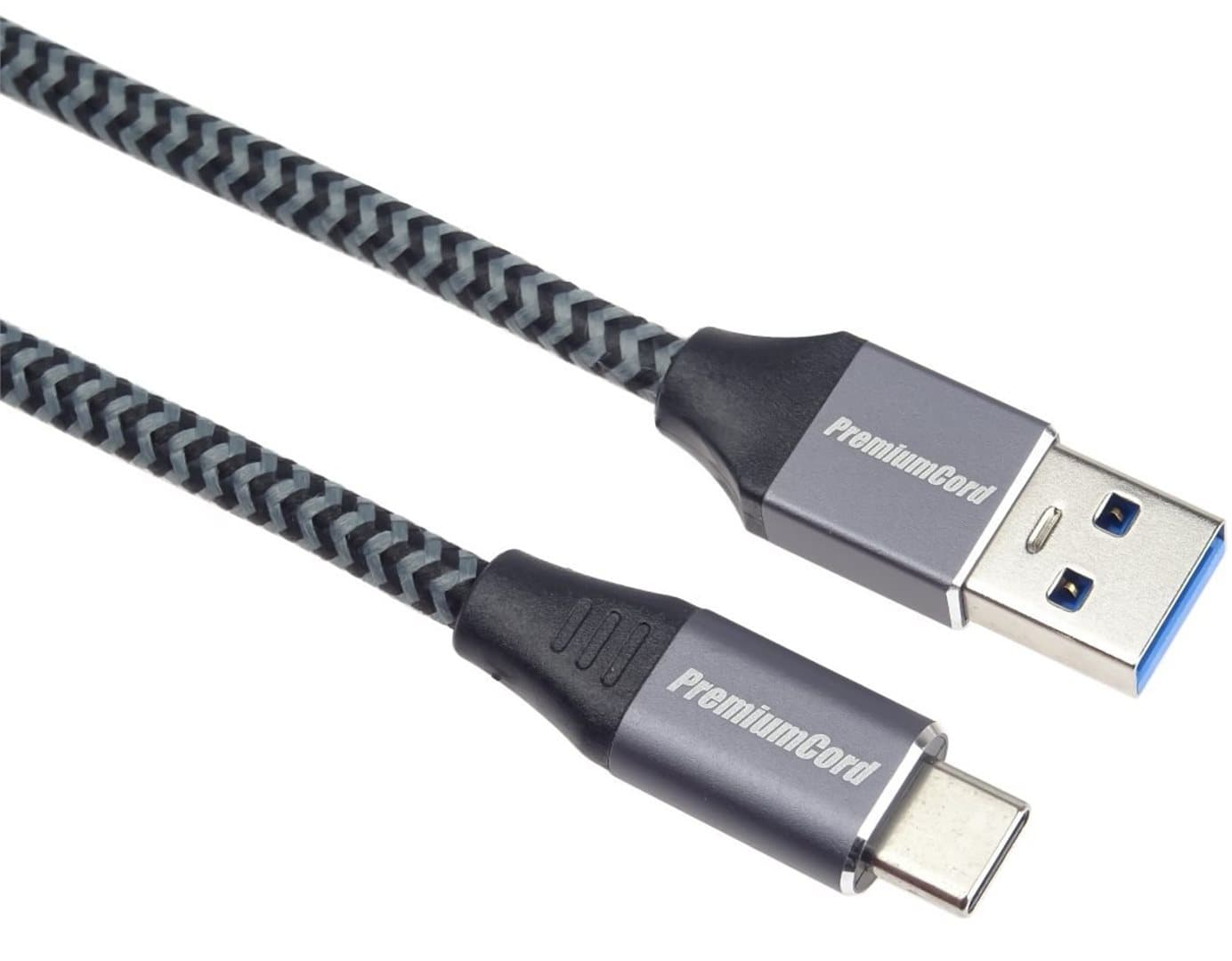 PremiumCord kabel USB-C - USB 3.0 A (USB 3.1 generation 1, 3A, 5Gbit s) 3m oplet