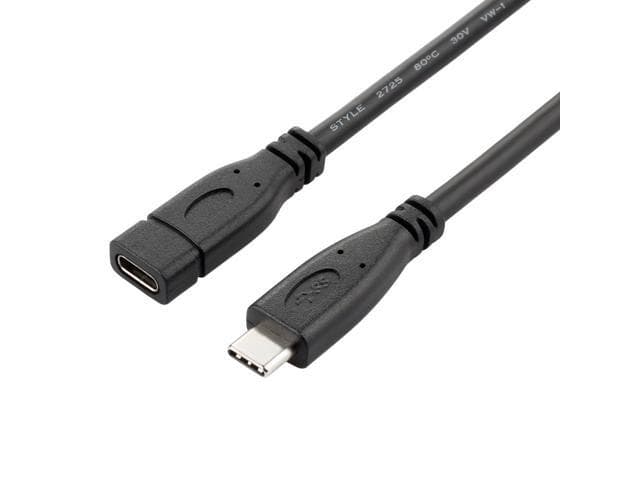 PremiumCord Prodlužovací kabel USB 3.2 generation 2, C male - C female, 1m
