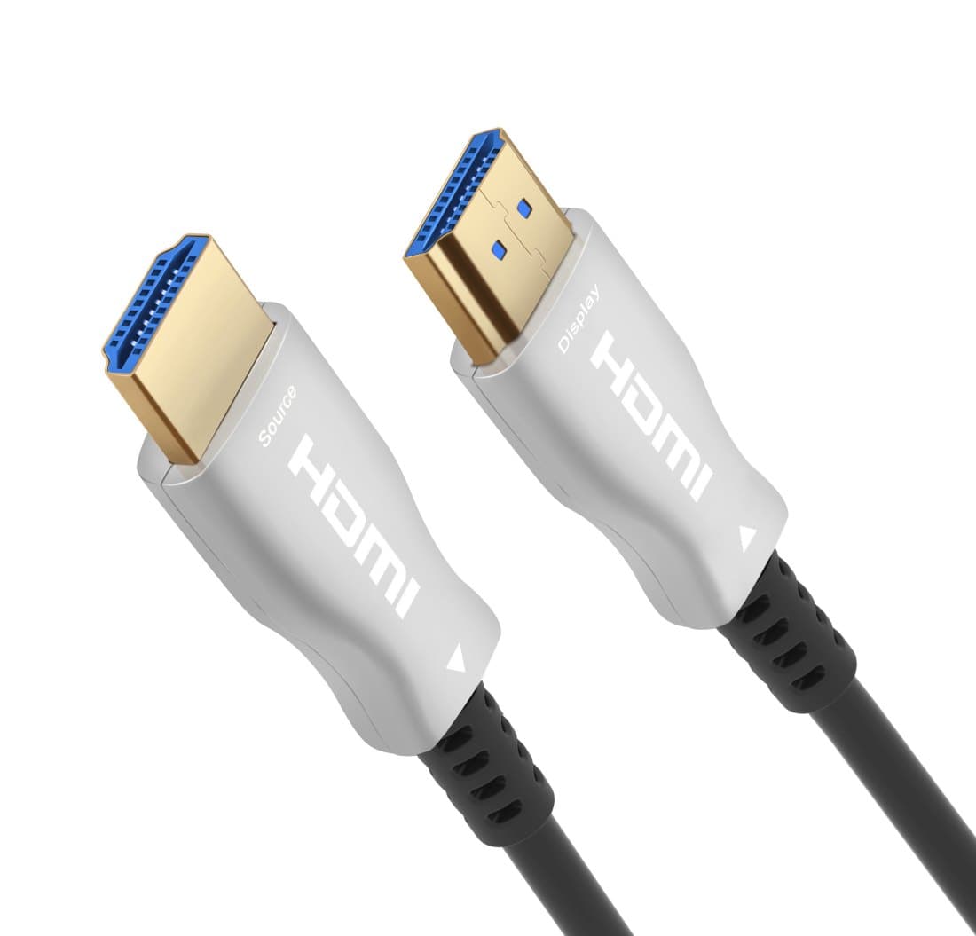 PremiumCord optický fiber High Speed with Ether. 4K@60Hz kabel 5m, M M, zlacené konektory