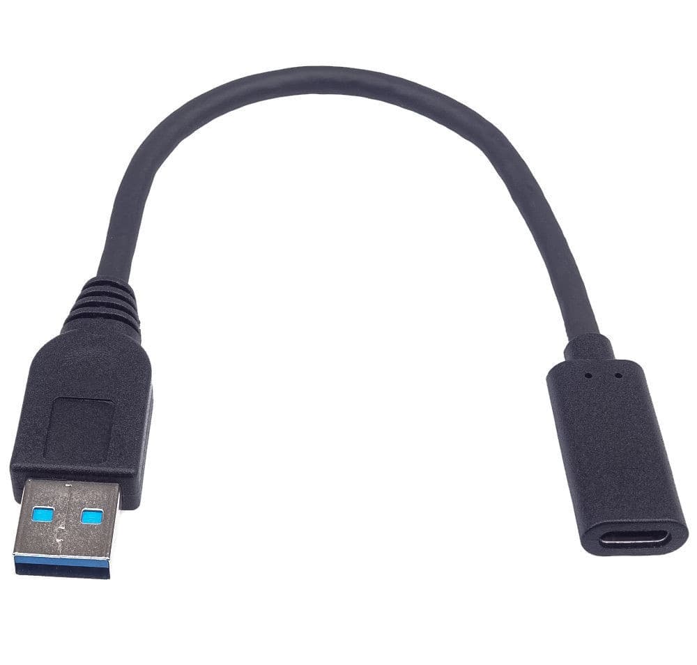 PremiumCord Adaptér USB 3.0 A samec - USB-C samice, USB 3.2 GEN2, 3A, 20cm
