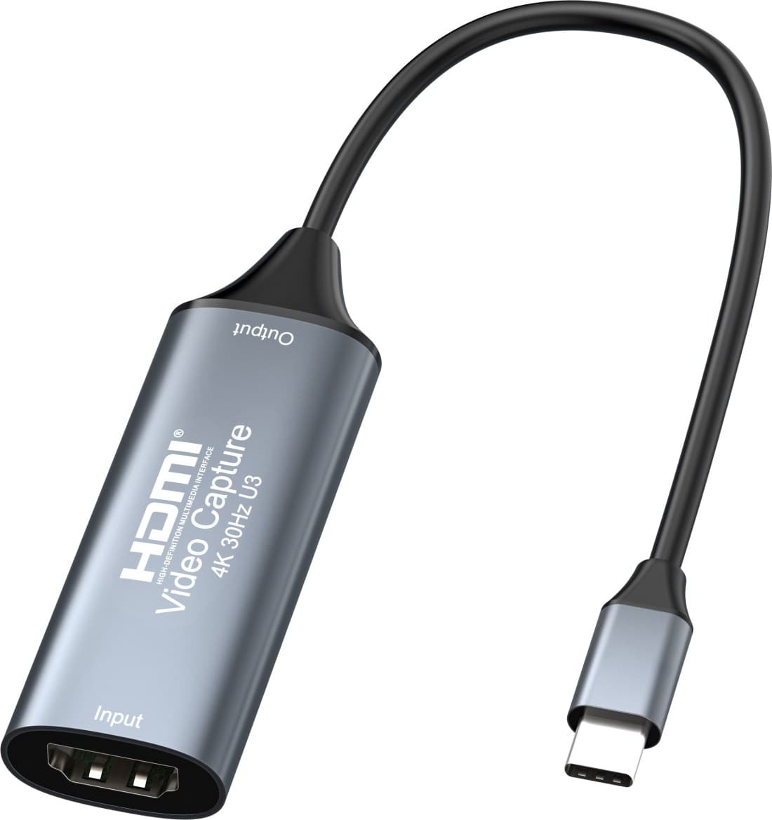 PremiumCord HDMI grabber pro video audio signálu do počítače s konektorem USB 3.0 typ c