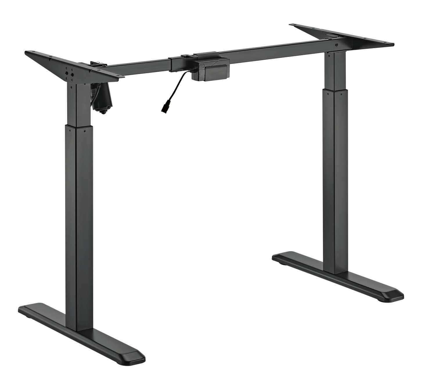 Výškově stavitelná stolová podnož Brateck S03-22DE 1 motor rozsah 710-1190 mm nosnost 80 kg