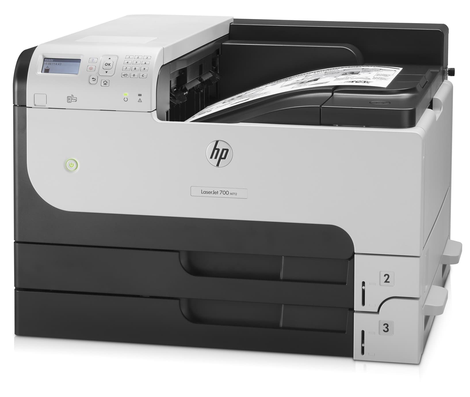 HP LaserJet Enterprise M712dn Tisk Laser A3 LAN WiFi USB
