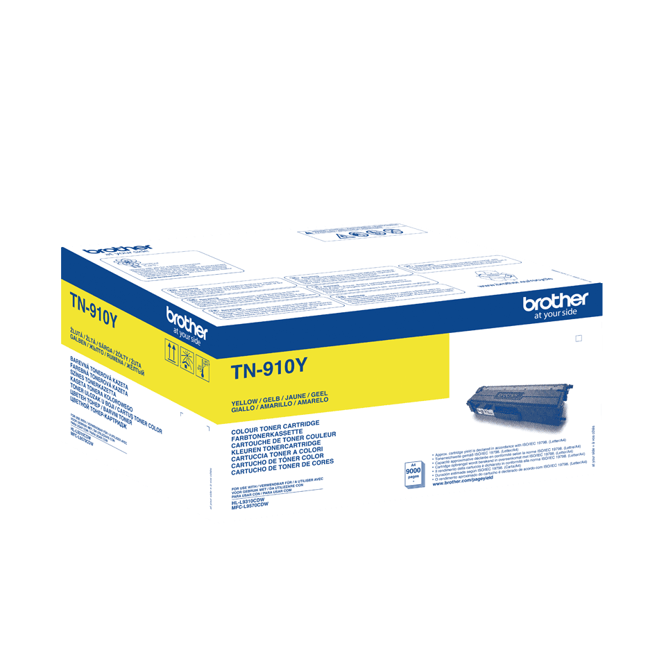 Brother TN-910Y, toner yellow, 9 000 str.