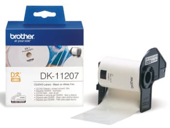 DK-11207 (papírové CD,DVD štítek - 100 ks)