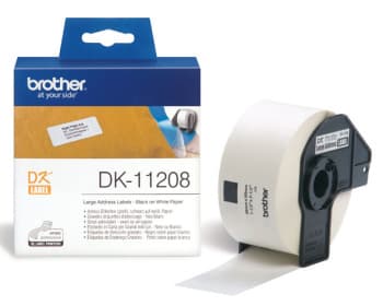 DK-11208 (papírové široké adresy - 400 ks)