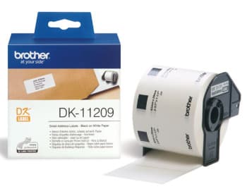 DK-11209 (papírové úzké adresy - 800 ks)