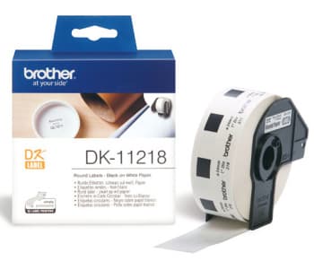 DK-11218 (papírové kulaté, průměr 24 mm -1000ks)